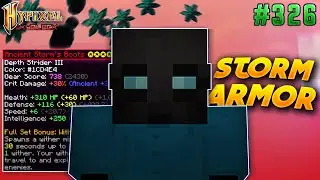 Using Storm Armor For The First Time | Hypixel Skyblock [EP. 326]