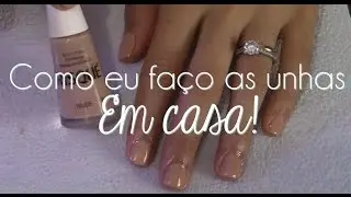 Como faço minhas unhas em casa sem tirar as cutículas!