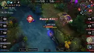 Ace of Arenas - Mikaere Penta kills