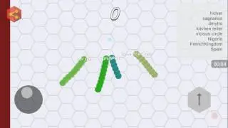 Jugando Snake.io 2