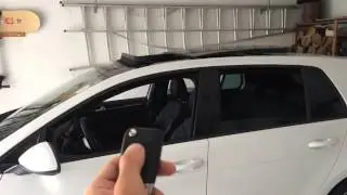 Golf 7 Panoramic Sunroof Comfort Opening