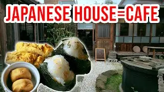 Extremely rare authentic Japanese house turned cafe!