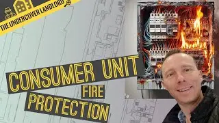 Demonstration of Consumer Unit Fire Suppression system.  Stops Consumer Unit fires
