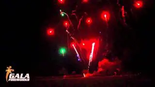 Birthday Fireworks Display - Silver package