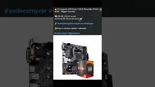 🔥 Kit Upgrade AMD Ryzen 5 5500 Placa M&atilde;e A520M DDR4 - Alligator Gaming💸#kitpcgamer