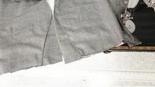 Pant side cross pockets stitching and easy method.  Party 1 ಪ್ಯಾಂಟಿ ಸೈಡ್ ಕ್ರಾಸ್ ಪಾಕೆಟ್ಸ್ ಸ್ಟಿಚಿಂಗ್ 