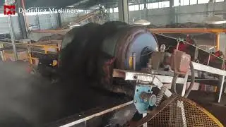two sets rotary dryer lines for raw coal, large scale coal drying production plant