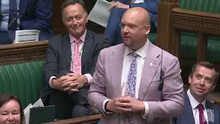 Cameron Thomas MP hails volunteers and venues ahead of Tewkesbury Free Live Music Festival, at PMQs