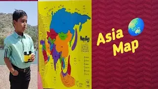 Asia Map ( Asia 🌏 country)  (India ke seven  Neighbors) Asia map  with countries