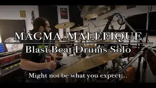 Blast Beat Drums Solo : 