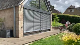 Warema External Venetian Blinds Opening