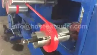 one inch pvc layflat hose extrusion machine line