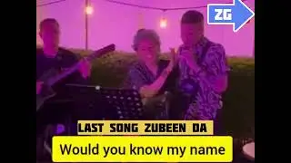 Zubeen Garg Last Song | Singapore| northeast festival 😭