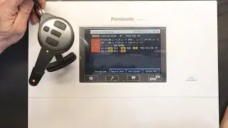 How To Register a Panasonic WX-CH455 To an ATTUNE II WX-CC411 Drive-Thru Intercom Base Station