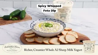 Bellwether Farms Sheep Yogurt Spicy Whipped Feta Dip