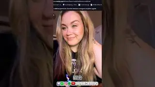 BUSHE MEETS A WHITE GIRL‼️😋 #funny #caribbean #twitch #explore #mood #streamer
