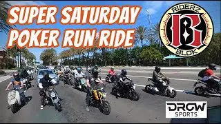 DROWsports & RiderzBlok Super Sunday SoCal Minimoto Poker Run Ride