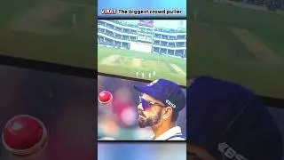 Virat Kohli the biggest crowd puller 🇮🇳#cricket #ipl