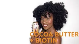 Strengthen Naturally with Palmer's Cocoa Butter + Biotin Length Retention System