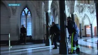 Sergeant-at-Arms Kevin Vickers is honoured in Israel for his heroism