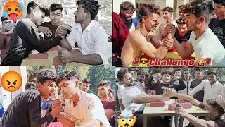 Arm Wrestling Hook Power 🥵‼️ Attitude Arm Wrestling 😎‼️ Challenge Arm Wrestling  🤯❔#armwresting