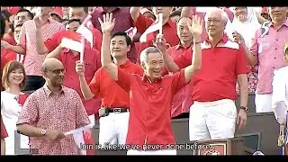 NDP 2017 PM Lee arrival (Best Quality) Henry Park Primary School