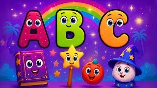 ABC Phonics Song in Magical Kingdom 🏰🧚 | A for Apple 🍎 B for Ball | Fantasy ABC Learning