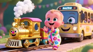 Baby&rsquo;s Tiny Train Trip 🚂👶 | Fun Toddler Adventure | Kids Learning & Playtime