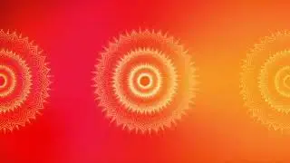 Radiant Mandala Animation for Meditation & Chakra | Geometry Visuals Loops 2025 | Siddam Bharat