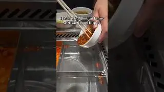 HAIDILAO HOTPOT HACKS | #haidilao #hotpot #haidilaohotpot #food #foodhacks #yummy