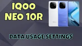 Data Usage Settings in iqoo neo 10r | Track WiFi and Mobile Data