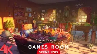 June's Journey Scene 1789 | Vol 8 Ch 13 | Games Room | Mastered Scene | 4K ULTRA HD