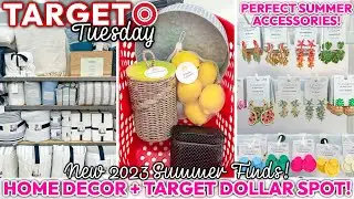 NEW 2023 SUMMER TARGET HOME DECOR! 🎯☀️ | NEW Summer Earrings and Bags + Hearth & Hand Bedding Finds!