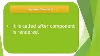 React JS-Typescript Tutorial #19 - Component Mounting Life Cycle Methods | Component Mount