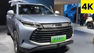 4K 2023 BYD Corvette 07 SUV DM-i Exterior And Interior