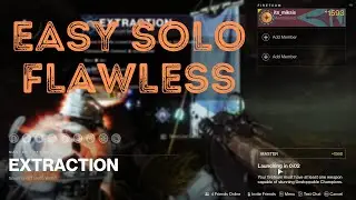 Easy Extraction Master Lost Sector Flawless: Destiny 2