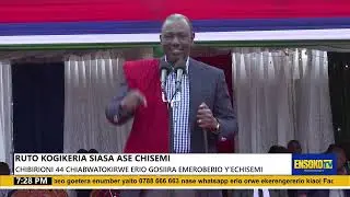 RUTO KOGIKERIA SIASA ASE CHISEMI