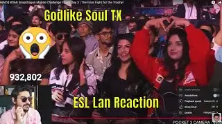 ESL Lan watch party | public reaction esl lan | team in esl lan tournament | godlike soul | scout