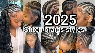 New stitch braids hairstyles 2026 | Stitch braid styles for women | Stitch hairstyles
