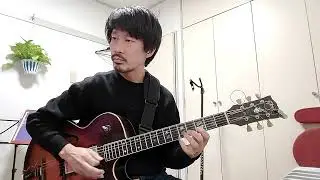 Onithology(C.Parker) Guitar & Bass duo Bebop Jazz standard