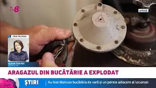 Explozie de aragaz la Mărculești: O familie, salvată &icirc;n ultima clipă