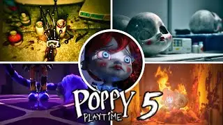 Poppy Playtime Chapter - 5 All Teaser & Trailer+Secret VHS Tape and steam screenshots 