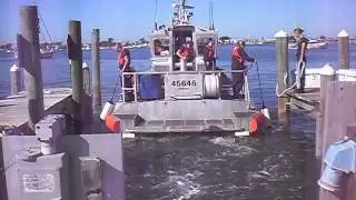 Coast Guard 45' docking