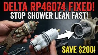 Fix Delta Shower Leak &ndash; RP46074 Cartridge Change Easy DIY Solution