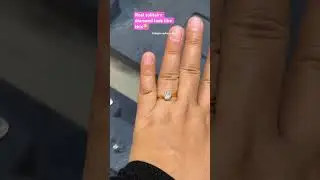 Real solitaire diamond ring look like this #solitirediamondring #tanishq #engagementring #diamond