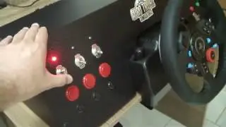 Painel Button Box para Volante G27 G29
