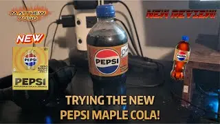 [REVIEW] Trying the NEW Pepsi Maple Cola flavour! #pepsimaplecola #pepsi #review 