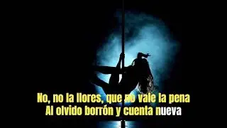 karaoke  al olvido borron y cuenta nueva   Negro Videla