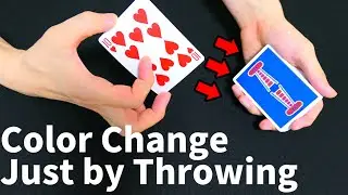 Amazing Card Color Change - Duck Change Tutorial