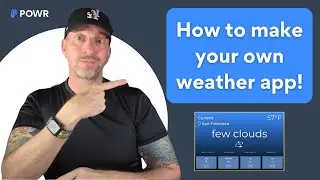 Making a weather app for a website (in 2 minutes)